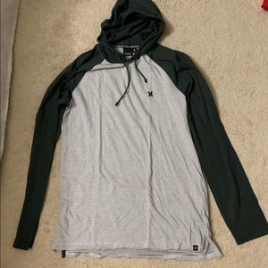 Hurley hooded long sleeve shirt